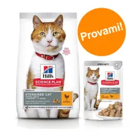 Set prova misto! Hill's Science Plan 1,5 kg crocchette + 12 x 85 g umido - 1,5 kg Kitten Pollo + 12 x 85 g Pollame