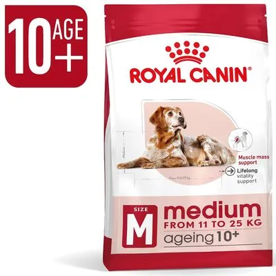 Royal Canin Medium Ageing 10+ Hondenvoer - 15 kg