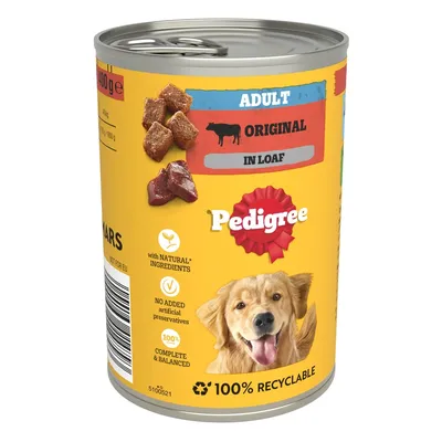 Pedigree Adult Classic Multibuy 24 x 400g - Original in Loaf