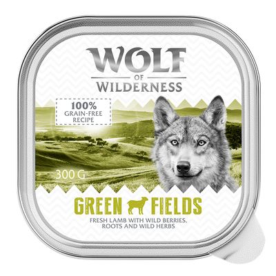 Wolf of Wilderness Adult Saver Pack 24 x 300g Green Fields - Lamb
