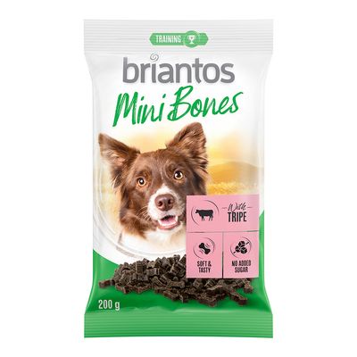 Briantos Mini Bones prigrizki za pse 200 g z vampi
