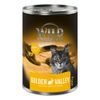 Wild Freedom Adult 24 x 400 g - senza cereali Umido per gatto Golden Valley - Coniglio & Pollo