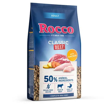 Rocco Adult Classic Bœuf avec poulet - 10 kg