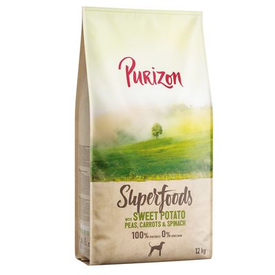 Purizon Superfoods Veggie bataty z groszkiem, marchewką i szpinakiem 1 kg