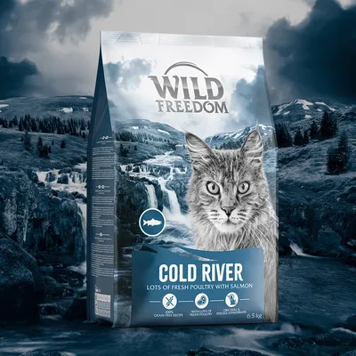Wild Freedom Adult „Cold River”, łosoś - bezzbożowa receptura - NOWOŚĆ: 400 g