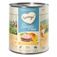 Feringa Single Meat Menù 6 x 800 g - Pollo con Zucca ed Erba gatta