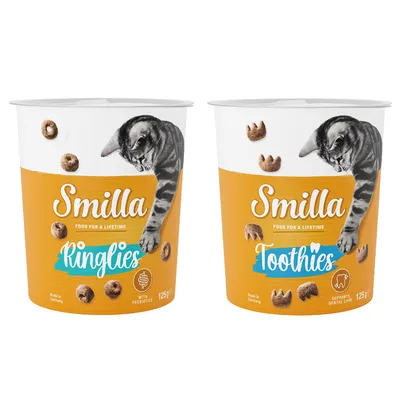 Smilla Hearties & Smilla Toothies Mixed Trial Pack - Toothies & Ringlies (2 x 125g)