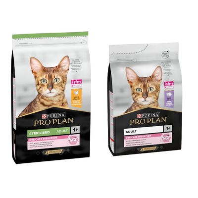 PURINA PRO PLAN 13 kg ração para gatos em promoção: 10 + 3 kg grátis! Sterilised Adult Delicate Digestion