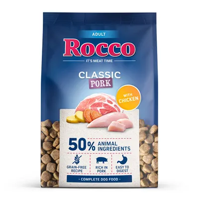 Rocco Adult Classic, wieprzowina z kurczakiem - 1 kg