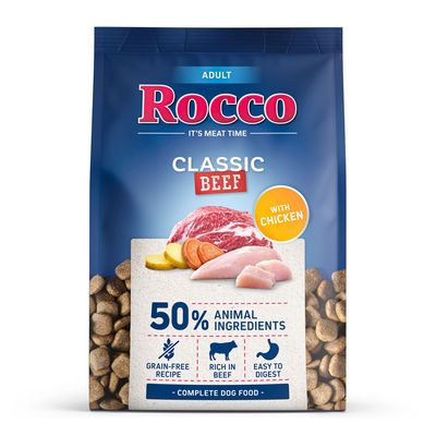 Rocco Adult Classic говядина с курицей - 1 кг