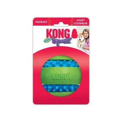 KONG Squeezz® Goomz Ball - 1 Stück, Ø 9 cm (Größe XL)