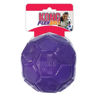 KONG Flexball - 1 Stück, Ø 15 cm (Größe M/L)