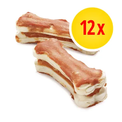 Säästöpakkaus: Lukullus-puruluut, kana, 10 cm - 12 kpl, 720 g