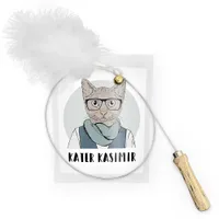 Kater Kasimir котешка въдица с пера - 1 брой