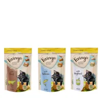 Feringa Crunchy Bites vegyes próbacsomag 3 x 30 g - Marha + joghurt & lazac