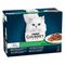Gourmet Perle Pouches Mixed Pack 12 x 85g Delicate Fillets with Vegetables