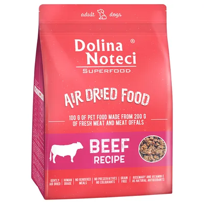 Dolina Noteci Superfood Adult, med oksekød - 2 x 1 kg