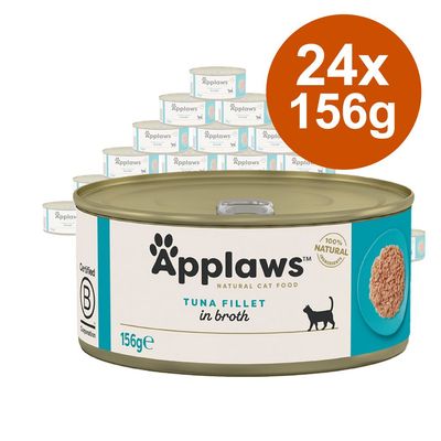 Πακέτο Προσφοράς Applaws σε Ζωμό 24 x 156 g Mix με Κοτόπουλο