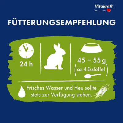 Vitakraft Menü Vital Zwergkaninchen - 2 x 5 kg
