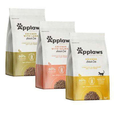 Blandat provpack: Applaws Adult kattfoder