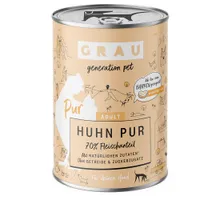 GRAU 6 x 400 g - pur poulet & huile de lin