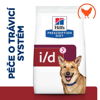 Hill's Prescription Diet i/d Digestive Care s kuřecím 6,5 kg