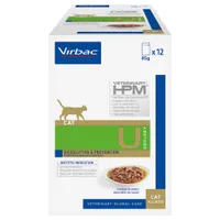 Virbac Veterinary Cat Urology Dissolution & Prevention - 12 x 85g 