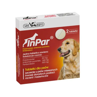 InPar dla psów - 2 tabletki
