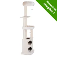 Arbre à chat Catherine - crème + support de fixation uinversel