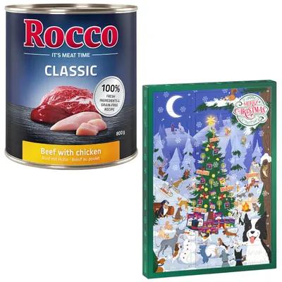 Rocco Classic 6 x 800 g - hovädzie s kuracím mäsom 