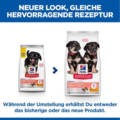Hill's Science Plan Perfect Digestion Puppy <1 Medium mit Huhn & braunem Reis