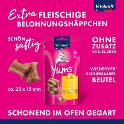 Vitakraft Cat Yums - Käse (40 g)