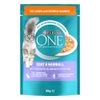 PURINA ONE Coat & Hairball Umido per gatto 26 x 85 g con Pollo e Fagiolini