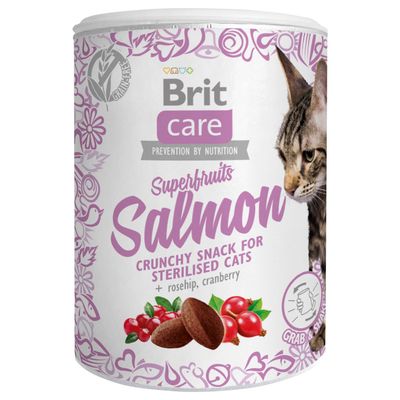 Brit Care Cat treat Superfruits & Saumon Emballage spécial : 3 x 100 g