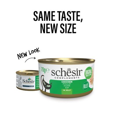 Schesir Supplementen in gelei 6 x 70 g