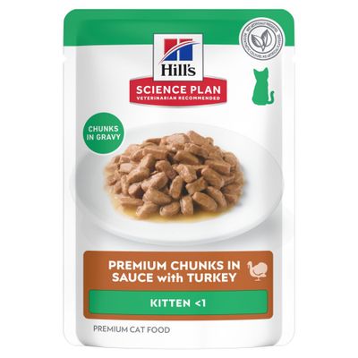 Hill's Science Plan Kitten Sparpaket: Truthahn (24 x 85 g)