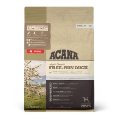 Acana Singles z kaczką, gruszkami i lawendą 2 kg