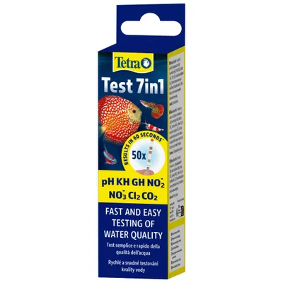Tetra Test 7 v 1 - výhodné balení: 2 x 50 testovacích proužků