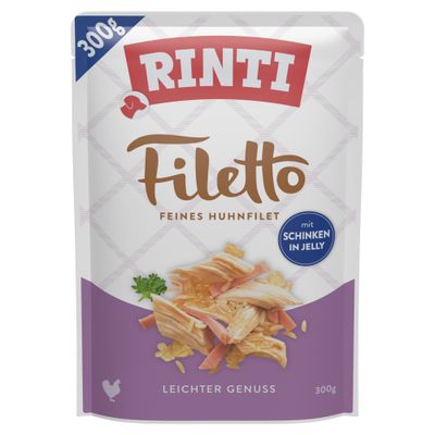 Rinti Filetto fijne kipfilet met ham in gelei, lichte traktatie, 300 g