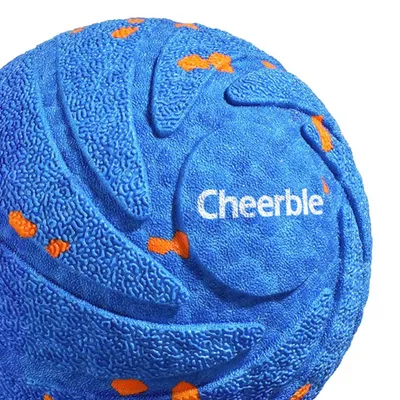 Palla per cani CHEERBLE Wicked Ball Air, blu - Ø 8 cm