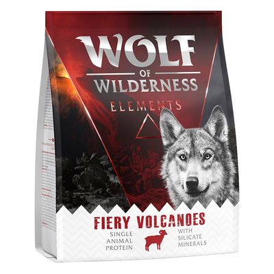 Prøvepakke: Wolf of Wilderness hundefoder Fiery Volcanoes Lam - Monoprotein (300 g)