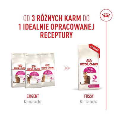 10 + 2 kg gratis! Royal Canin Fussy Exigent, 12 kg - 10 + 2 kg gratis!