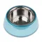 TIAKI Anti-Rutsch-Napf, transparent blau 400 ml, Ø 16 cm