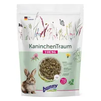 Comida Bunny Kaninchen Traum YOUNG para conejos jóvenes - 2 x 1,5 kg - Pack Ahorro
