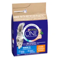 PURINA ONE Senior 11+ Chicken & Whole Grains Dry Cat Food - Multibuy: 2 x 2.8kg