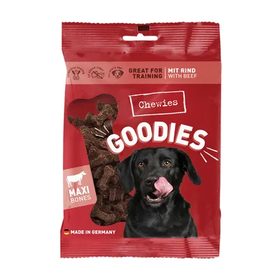 Chewies Bones belöningsgodis, nötkött  (halvfuktigt) - 5 x 200 g
