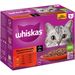 Whiskas 1+ buste 12 x 85 g Alimento umido per gatto Selezione Classica in Salsa