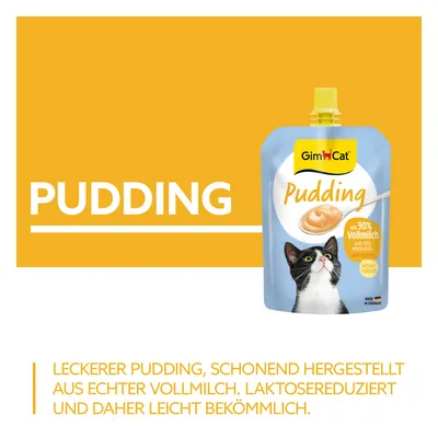 GimCat Mix: Pudding + Yoghurt für Katzen - 2 x 150 g