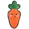 TIAKI Happy Carrot Tough -koiranlelu P 29 x L 14 x K 6,5 cm