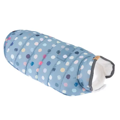 TIAKI Psí kabátek Comfy Dots - ca. 50 cm délka zad